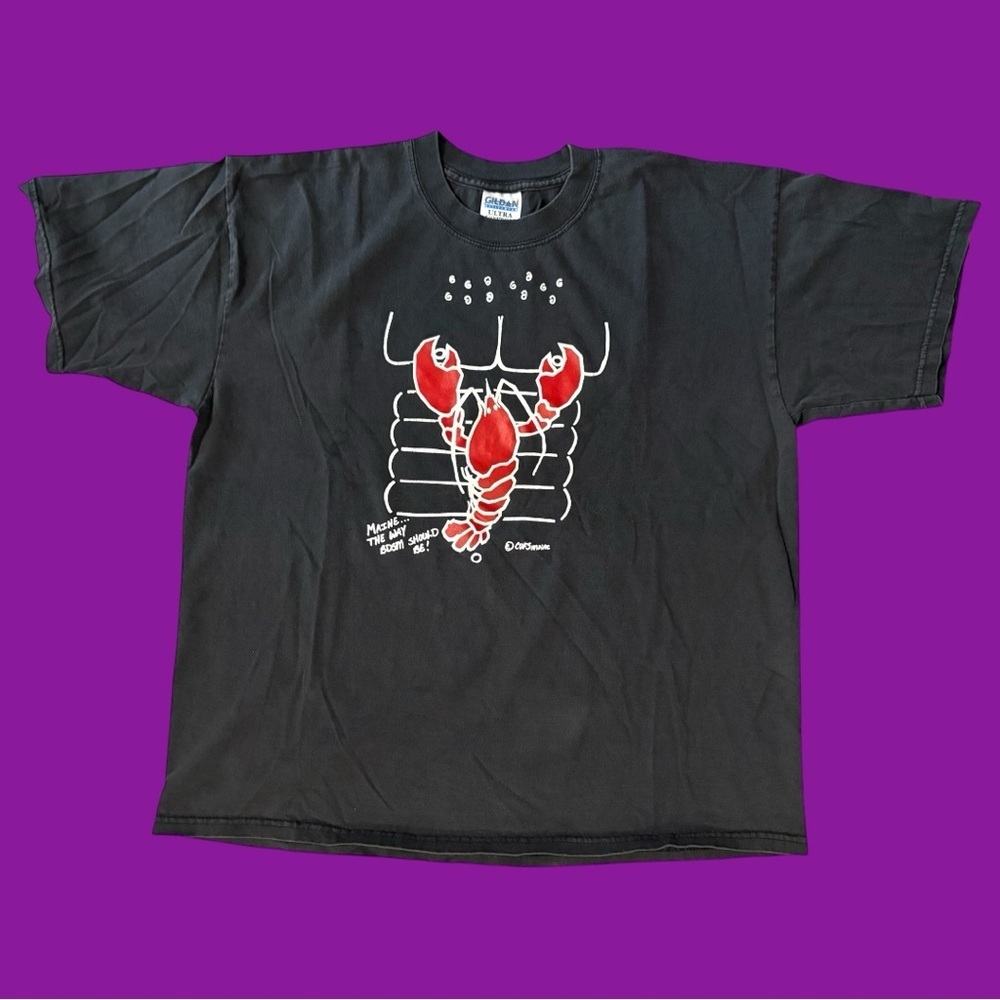 90s Maine Lobster Tee